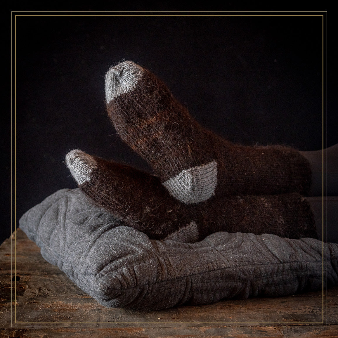 handmade alpacas socks